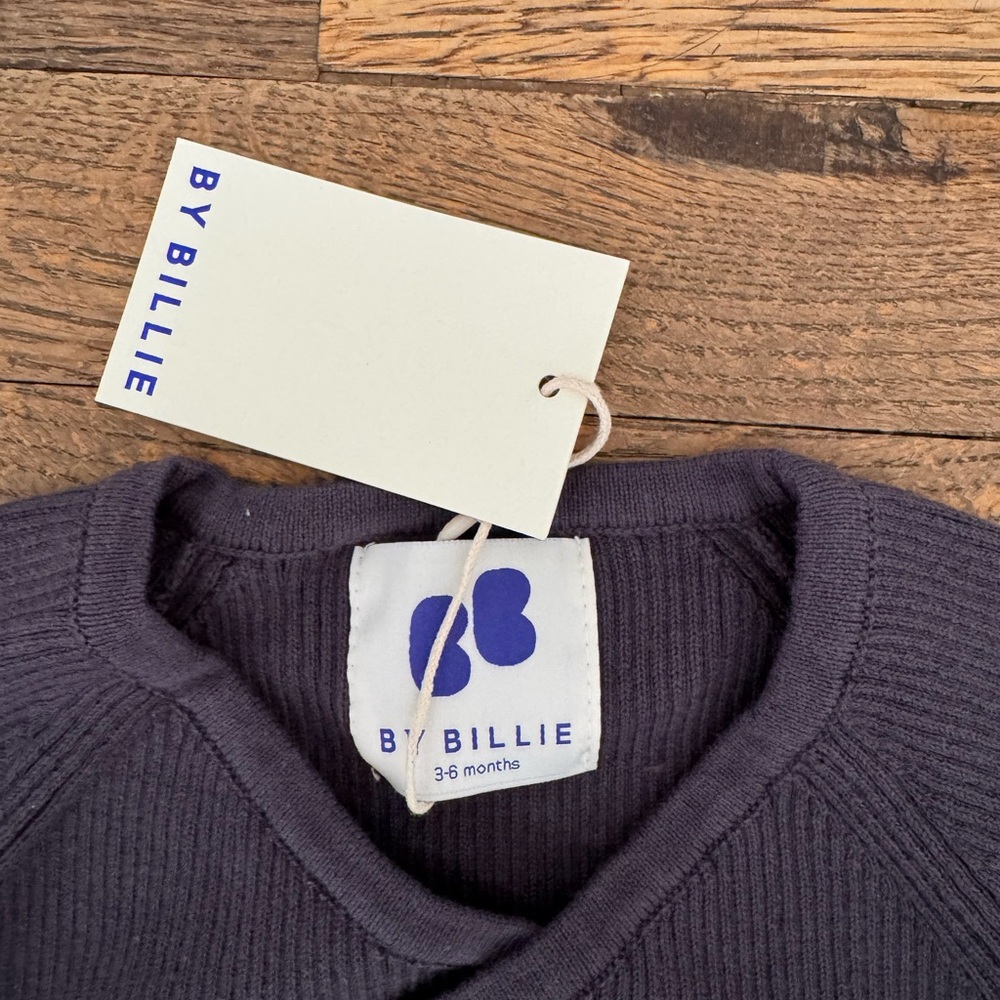 By Billie ribbed onesie